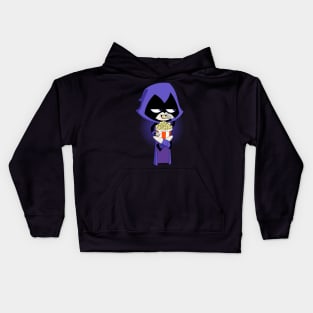 Raven Pop Corn Kids Hoodie